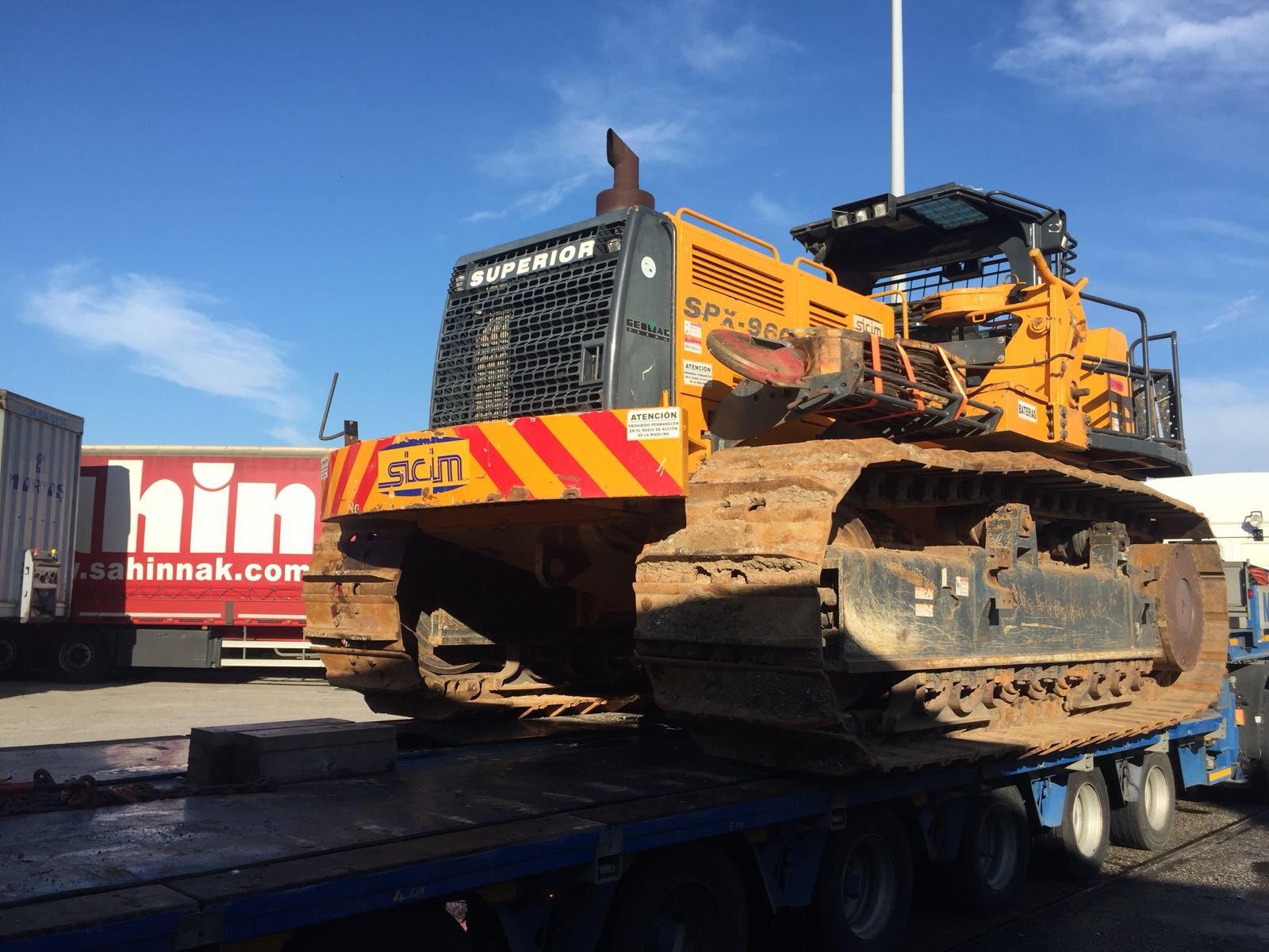 Construction Equipment From Italy To Turkey Livo Logistics