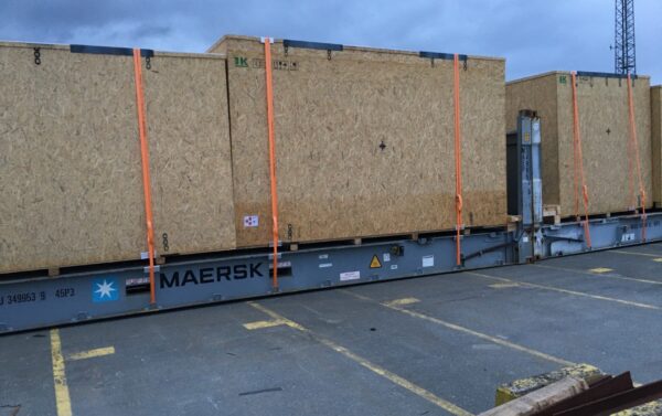 Over-sized flat racks